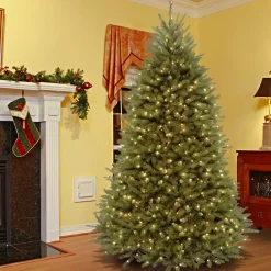 National Tree Company 7.5 ft. Pre-Lit Dunhill Fir Tree with Clear Lights