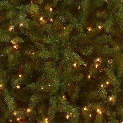 New National Tree Company 12 ft. Pre-Lit Dunhill Fir Tree with Clear Lights