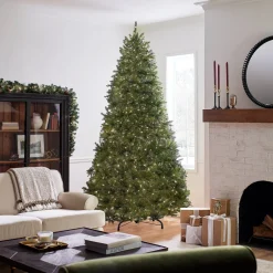 National Tree Company 9 ft. Pre-Lit Dunhill Fir Tree with 900 Clear Lights