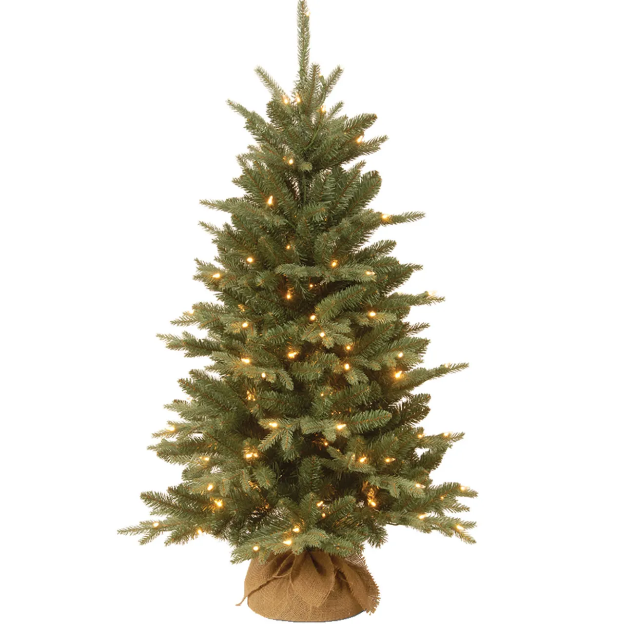 Discount National Tree Company 4 ft. Pre-Lit Everyday Collection Tree with Clear Lights