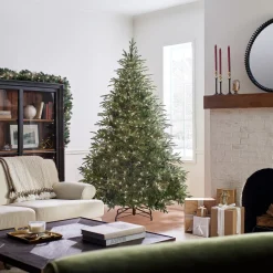 Best National Tree Company 7.5 ft. Pre-Lit Fraser Grande Tree with Clear Lights