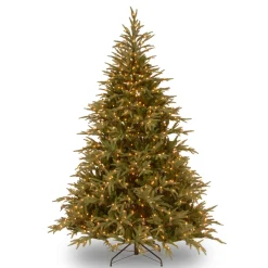Outlet National Tree Company 6 ft. Pre-Lit Fraser Grande with Dual Color LED Lights