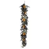 Online National Tree Company 6 ft. Pre-Lit Halloween Garland with Pumpkins and LED Lights