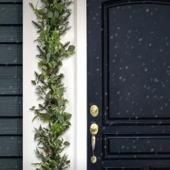 Discount National Tree Company 9 ft. Pre-Lit HGTV Home Collection Winter Garden Garland