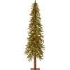 Best National Tree Company 6 ft. Pre-Lit Hickory Cedar Tree with Clear Lights