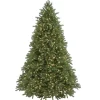 Clearance National Tree Company 7.5 ft. Pre-Lit Jersey Fraser Fir Tree with Clear Lights