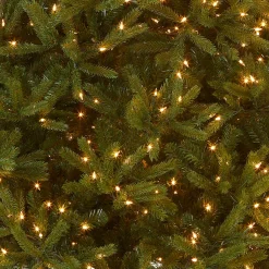 Sale National Tree Company 7.5 ft. Pre-Lit Jersey Fraser Fir Medium Tree with Clear Lights