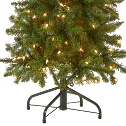 Online National Tree Company 4.5 ft. Pre-Lit Kingswood Fir Pencil Tree with Clear Lights