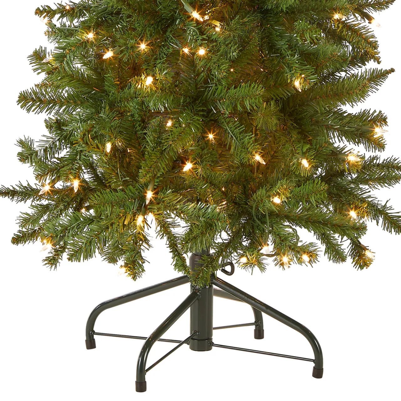 Online National Tree Company 4.5 ft. Pre-Lit Kingswood Fir Pencil Tree with Clear Lights