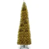 Sale National Tree Company 14 ft. Pre-Lit Kingswood Fir Pencil Tree with Clear Lights