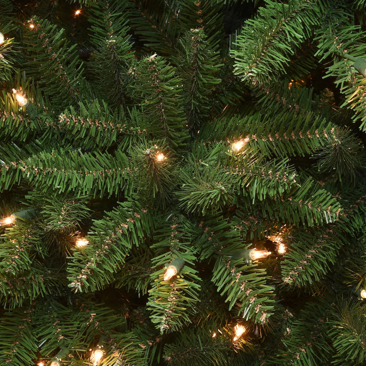Discount National Tree Company 7.5 ft. Pre-Lit Kingswood Fir Pencil Tree with Clear Lights