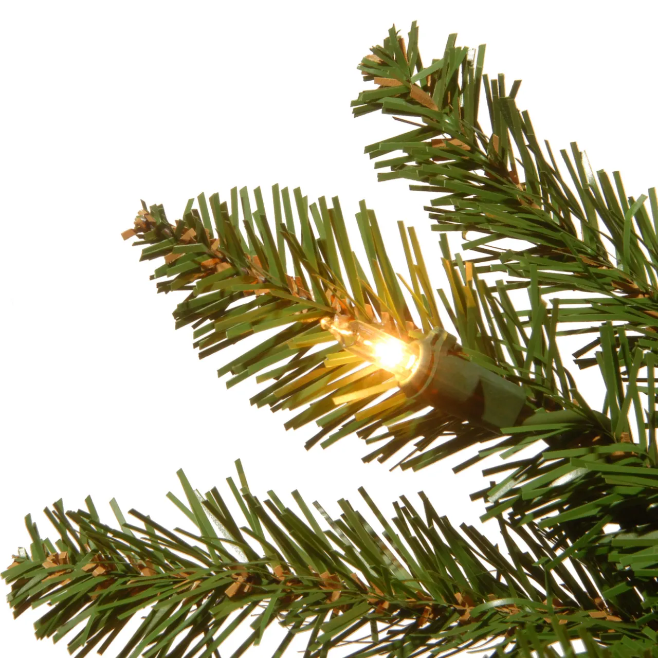 Discount National Tree Company 7.5 ft. Pre-Lit Kingswood Fir Pencil Tree with Clear Lights
