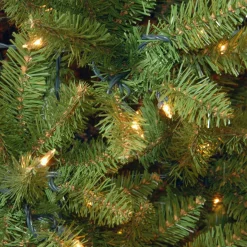 Online National Tree Company 7.5 ft. Pre-Lit Kingswood Fir Tree with PowerConnect Dual Color LED Lights