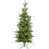 Outlet National Tree Company 9 ft. Pre-Lit Lark Pine Medium Tree with Warm White LED Rice Lights