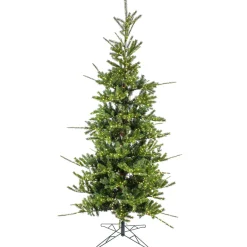 Outlet National Tree Company 9 ft. Pre-Lit Lark Pine Medium Tree with Warm White LED Rice Lights