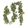 Outlet National Tree Company 9 ft. Pre-Lit Magnolia Mix Pine Garland with Warm White LED Lights