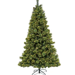 Hot National Tree Company 7 ft. Pre-Lit Maine Pine Tree with LED Lights