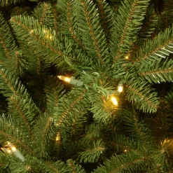 Best National Tree Company 10 ft. Pre-Lit Natural Fraser Slim Fir Tree with Clear Lights