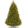 Hot National Tree Company 7.5 ft. Pre-Lit Natural Fraser Fir Tree with Clear Lights