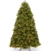 Best National Tree Company 8 ft. Pre-Lit Newberry Spruce Tree with PowerConnect Dual Color LED Lights