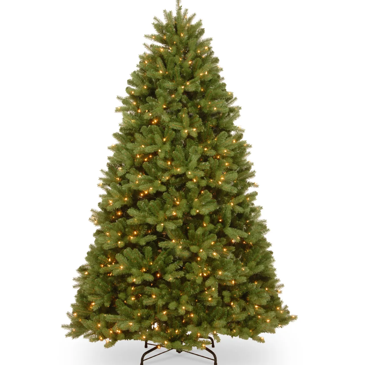 Best National Tree Company 9 ft. Pre-Lit Newberry Spruce Tree with Clear Lights