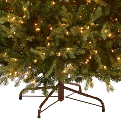 Sale National Tree Company 9 ft. Pre-Lit Nordic Spruce Medium Tree with Clear Lights