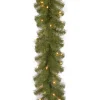 Hot National Tree Company 9 ft. Pre-Lit North Valley Spruce Garland with Dual Color LED Lights
