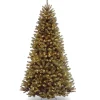 National Tree Company 7 ft. Pre-Lit North Valley Spruce Tree with 700 Clear Lights