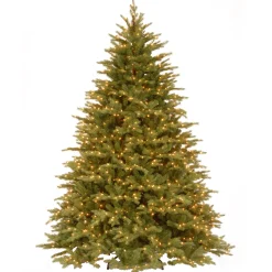 Online National Tree Company 7.5 ft. Pre-Lit Northern Fraser Tree with Clear Lights
