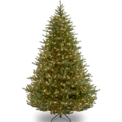 Online National Tree Company 6.5 ft. Pre-Lit Norway Spruce Tree with Clear Lights