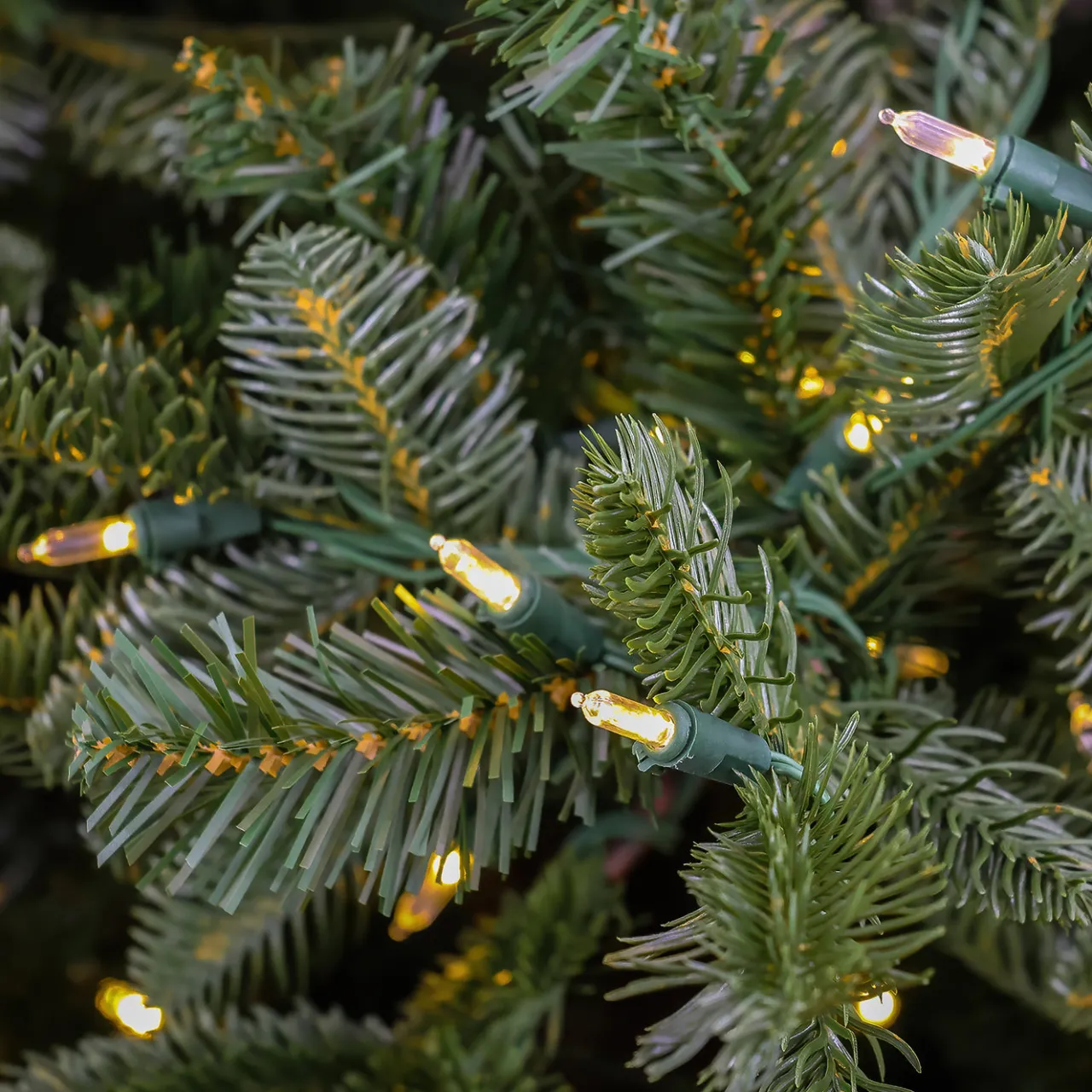 Hot National Tree Company 10 ft. Pre-Lit Norway Spruce Hinged Tree with Warm White LED Lights