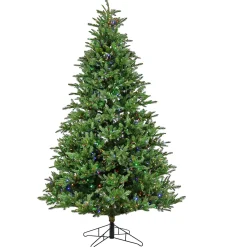 Hot National Tree Company 10 ft. Pre-Lit Norway Spruce Hinged Tree with Warm White LED Lights