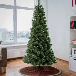 Discount National Tree Company 7.5 ft. Pre-Lit Pilchuck Pine Tree with LED Lights