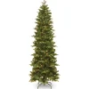 Outlet National Tree Company 6.5 ft. Pre-Lit Prescott Pencil Slim Tree with Clear Lights