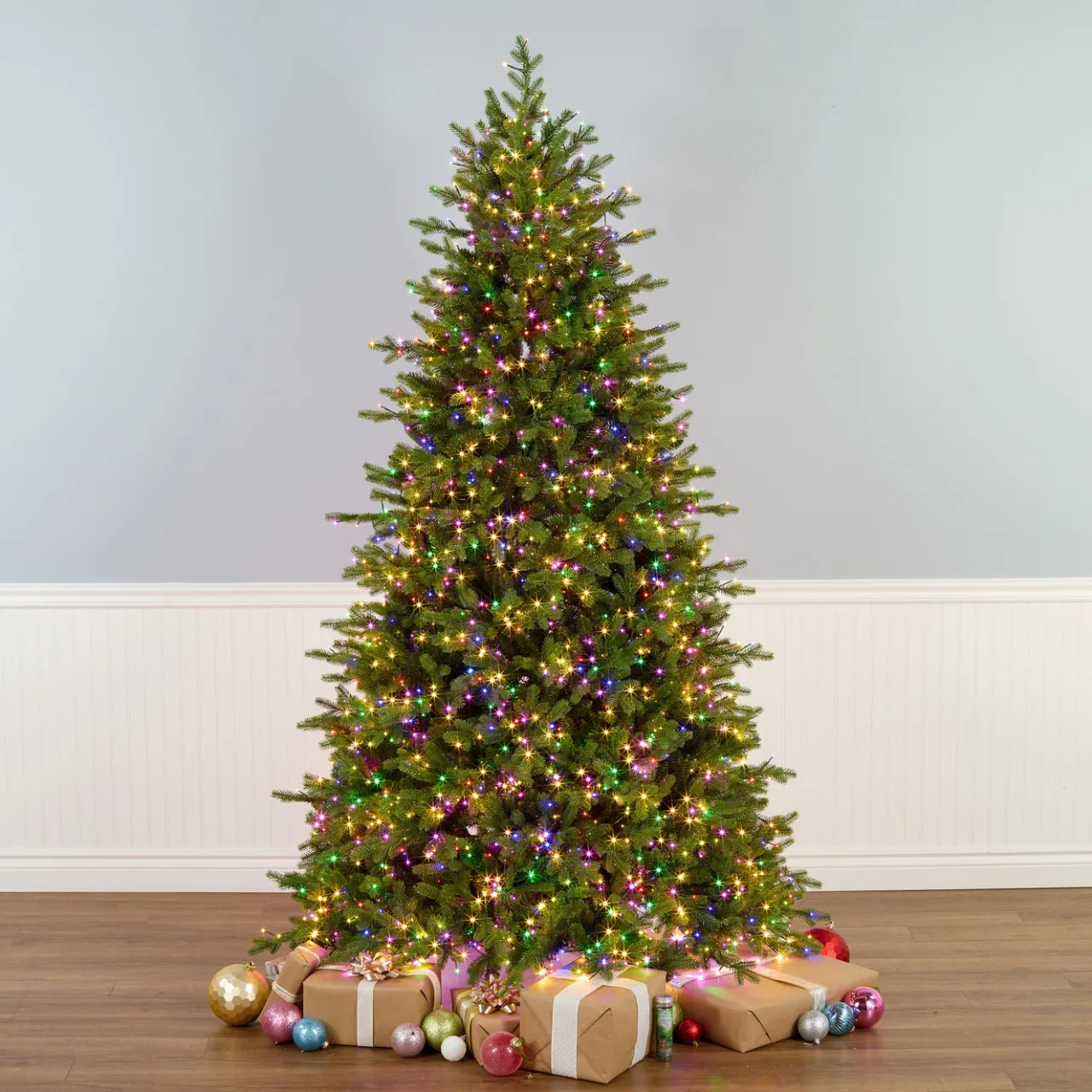National Tree Company 7.5 ft. Pre-Lit Princeton Fraser Fir Tree with LED Lights