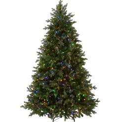 Outlet National Tree Company 7.5 ft. Pre-Lit Princeton Fraser Fir Tree with PowerConnect and 800 Dual Color LED Lights