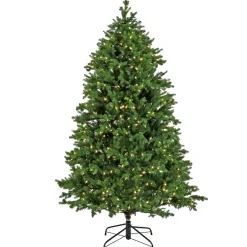 Sale National Tree Company 6.5 ft. Pre-Lit Rockport Tree with PowerConnect LED Lights
