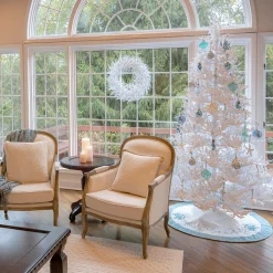 Sale National Tree Company 6.5 ft. Pre-Lit Sea Coral Tree with Warm White LED Lights