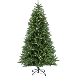 National Tree Company 7.5 ft. Pre-Lit Spada Pine Tree with LED Lights