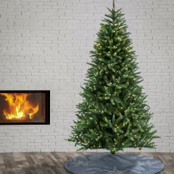 National Tree Company 7.5 ft. Pre-Lit Spada Pine Tree with LED Lights