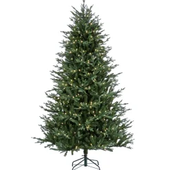 National Tree Company 7.5 ft. Pre-Lit Wenatchee Fir Tree with LED Lights