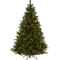 Best National Tree Company 7.5 ft. Pre-Lit Winchester Pine Tree with Clear Lights