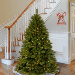 Best National Tree Company 7.5 ft. Pre-Lit Winchester Pine Tree with Clear Lights
