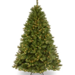 Best National Tree Company 6.5 ft. Pre-Lit Winchester Pine Tree with Clear Lights
