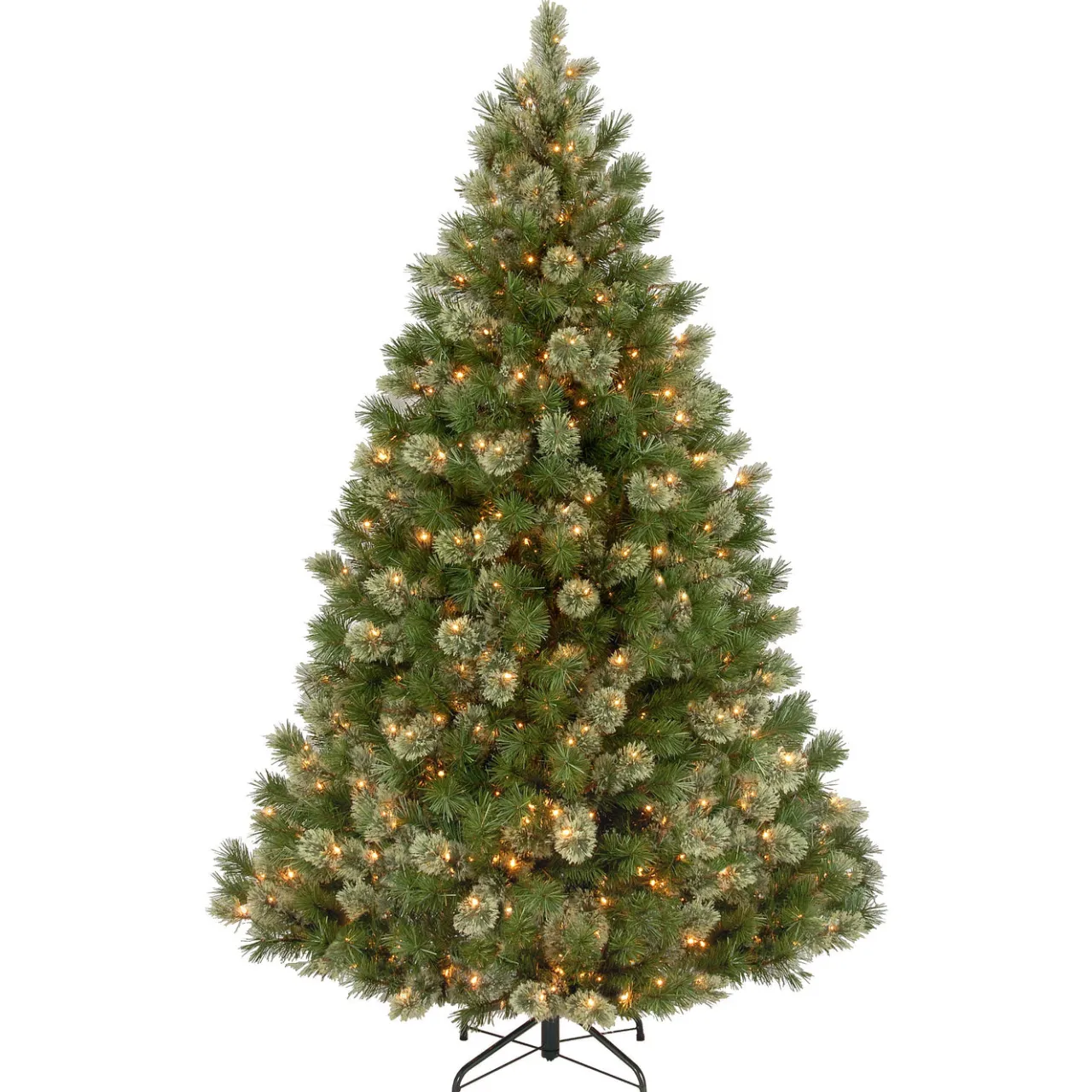 Hot National Tree Company 7.5 ft. Pre-Lit Wispy Willow Grande Medium Tree with Clear Lights