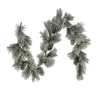 New National Tree Company 7 ft. Snowy Pine Plastic Garland