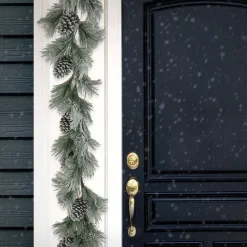 New National Tree Company 7 ft. Snowy Pine Plastic Garland