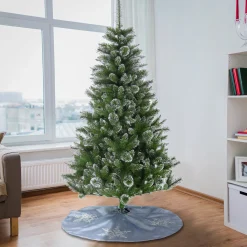 Discount National Tree Company 6 ft. Snowy Sierra Spruce Tree