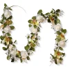 Sale National Tree Company 6 ft. Spring Garland with Roses, Lilies, Berry Clusters, Leafy Greens