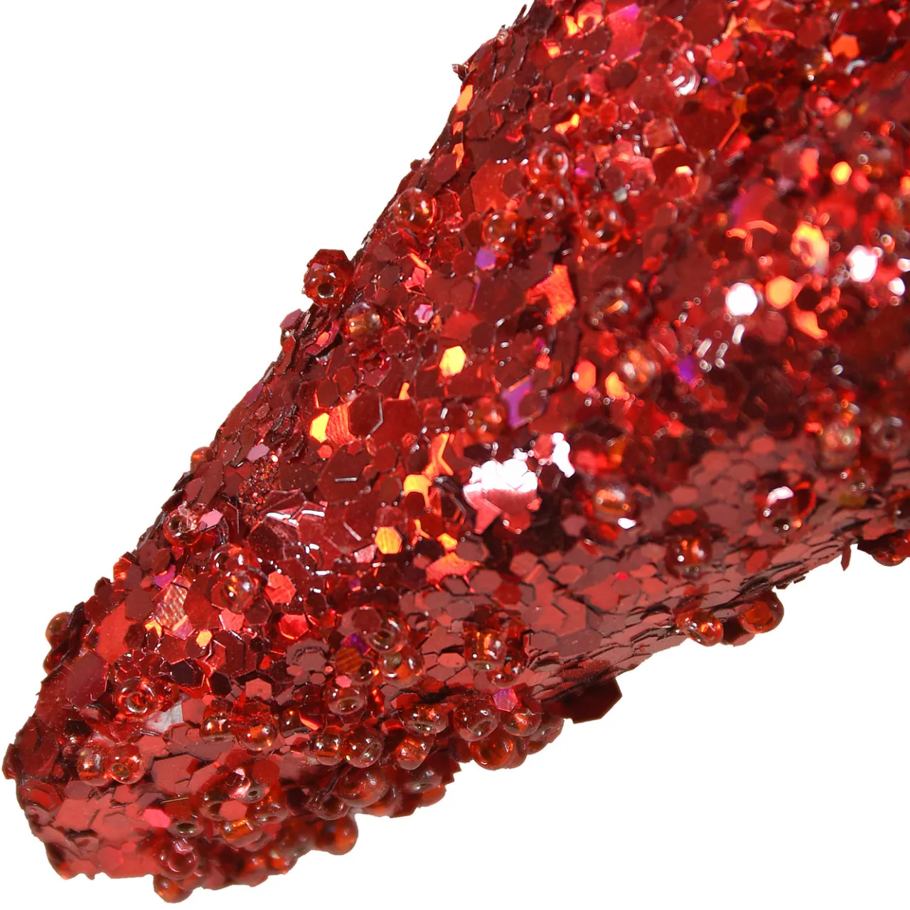 Hot National Tree Company 6 ft. Valentine's Banner Decorated with Red Glitter